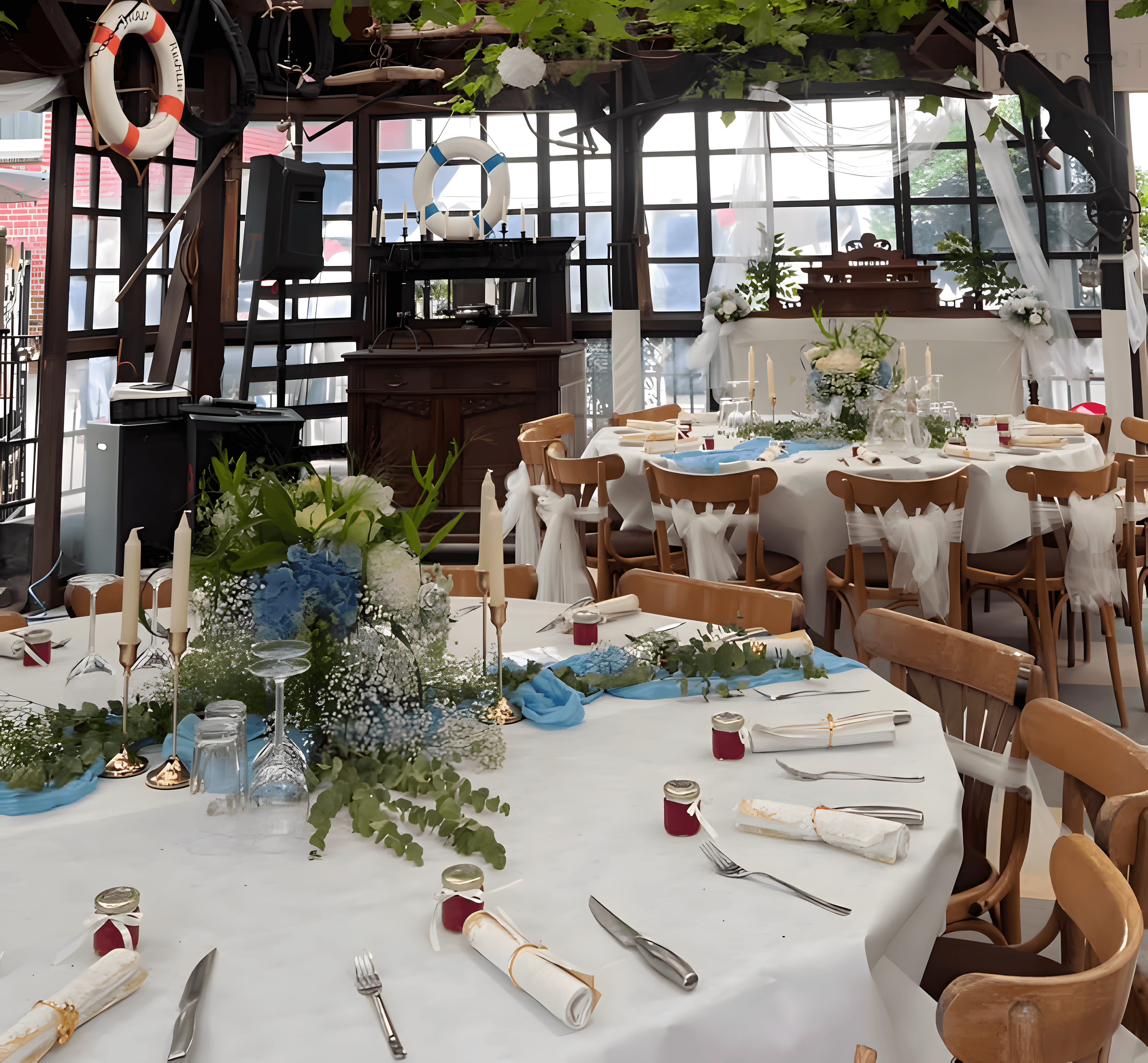 Festlicher Tisch im Landhaus Voigt